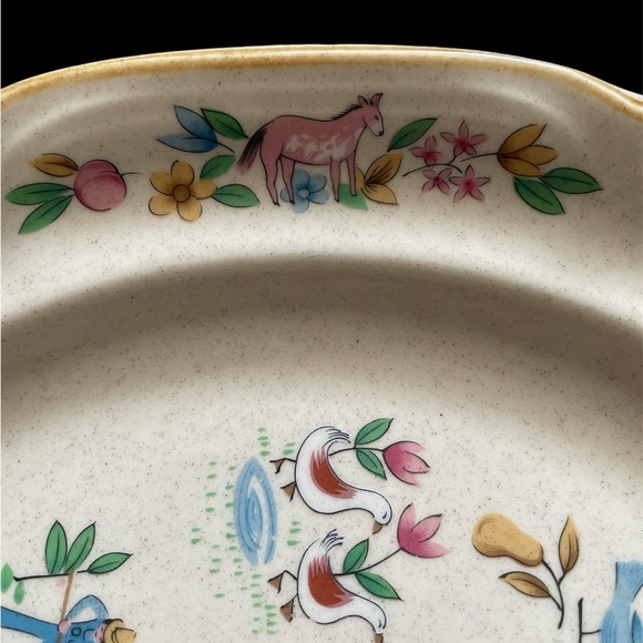 Vintage 90’s International Heartland Stoneware Country Plate - Picture 4 of 7